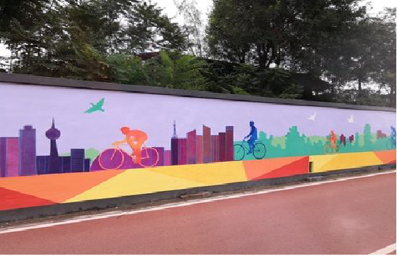 广德墙体彩绘-围墙