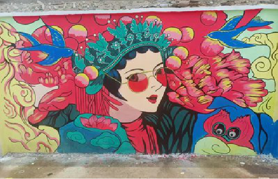 广德墙体彩绘-网红墙