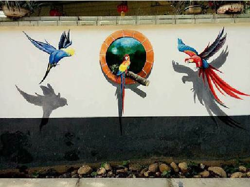 广德视觉错位-3D墙绘设计