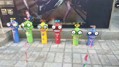 广德商业区彩绘