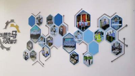 广德文化墙最常见的做法。