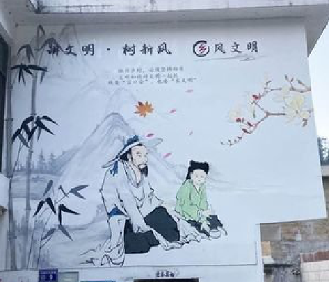 广德分享几个墙绘保养知识。