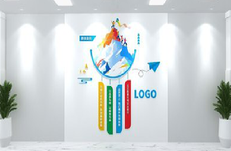 广德公司企业形象墙的工艺材料有哪些？